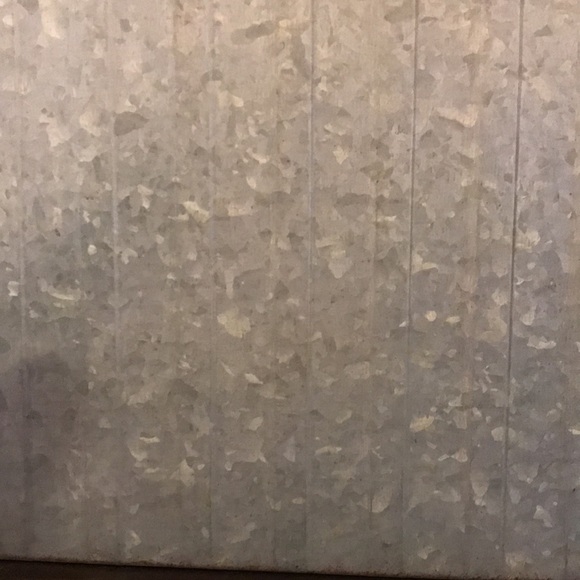 NWT Natural Galvanized Wall Pocket 13x 14 - Picture 3 of 7